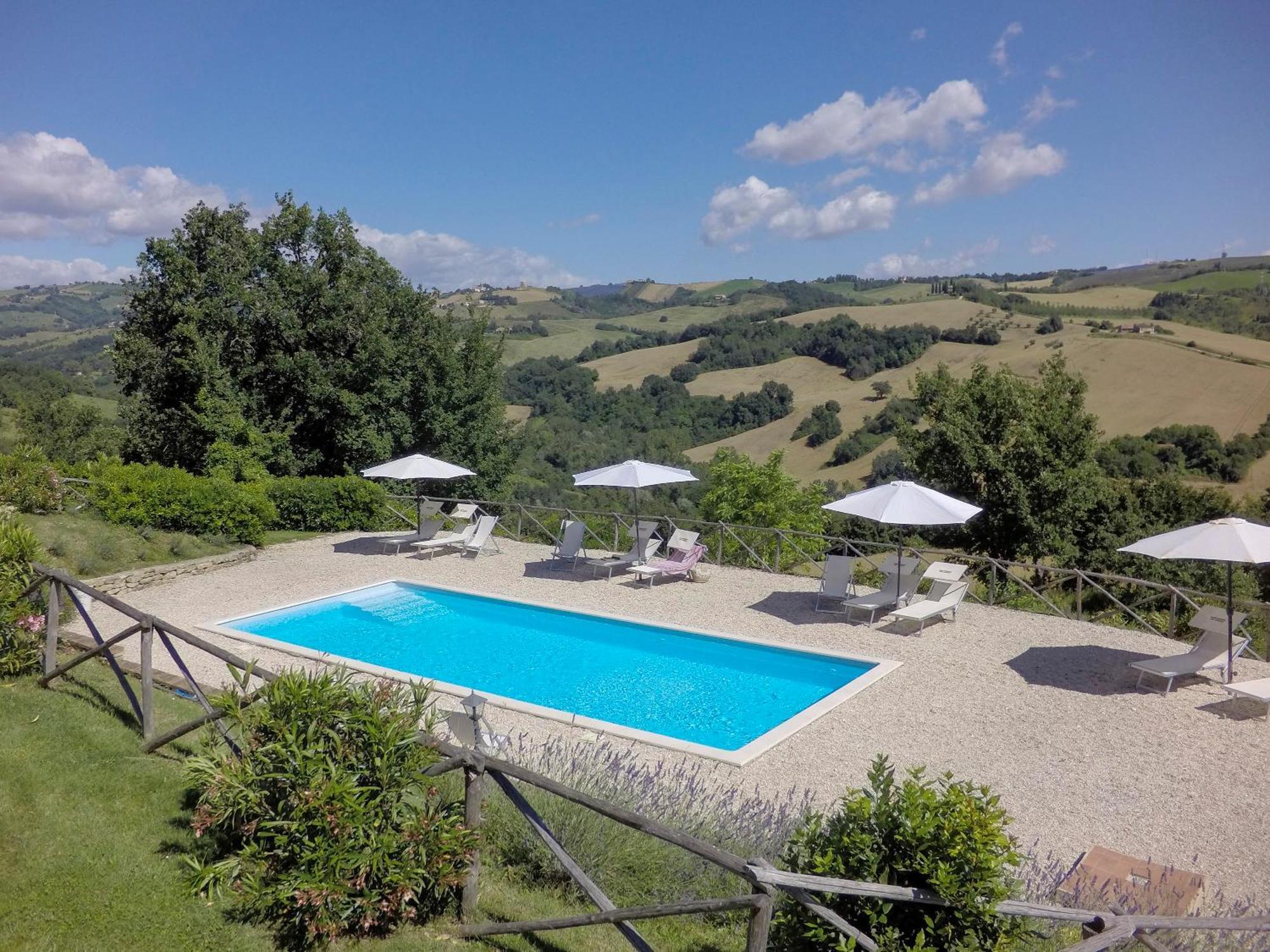 Agriturismo Tre Querce Penna San Giovanni Kültér fotó