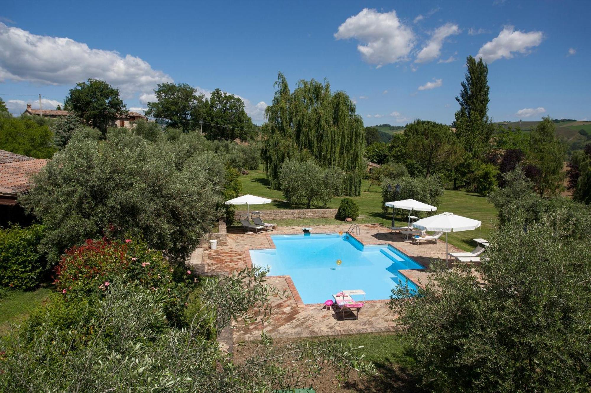 Agriturismo Tre Querce Penna San Giovanni Kültér fotó