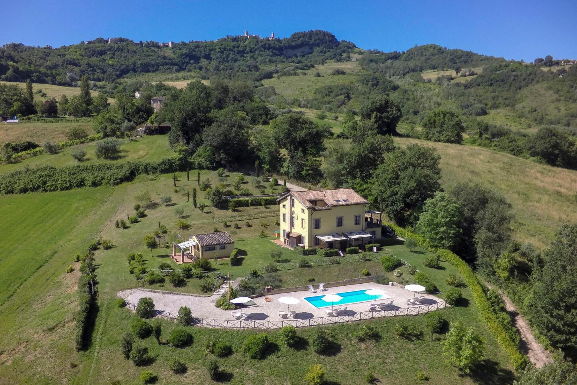 Agriturismo Tre Querce Penna San Giovanni Kültér fotó